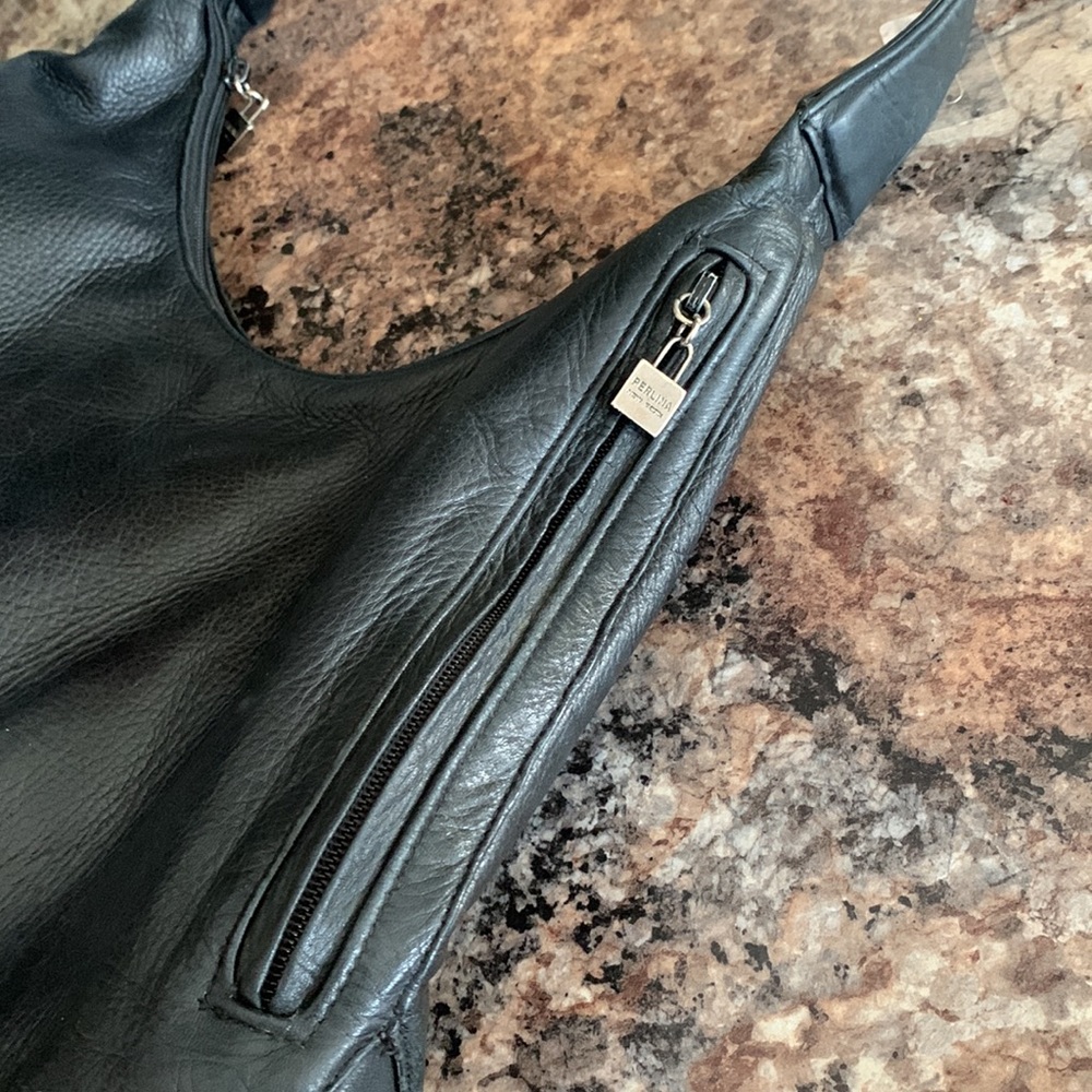 Perlina Leather Shoulder Bag - Picture 6 of 8